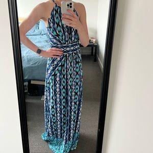 Gorgeous printed maxi dress